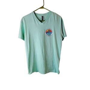 Women's L Panama City BeachFlorida T-ShirtGraphic PalmTree Ocean StaySalty Vacay